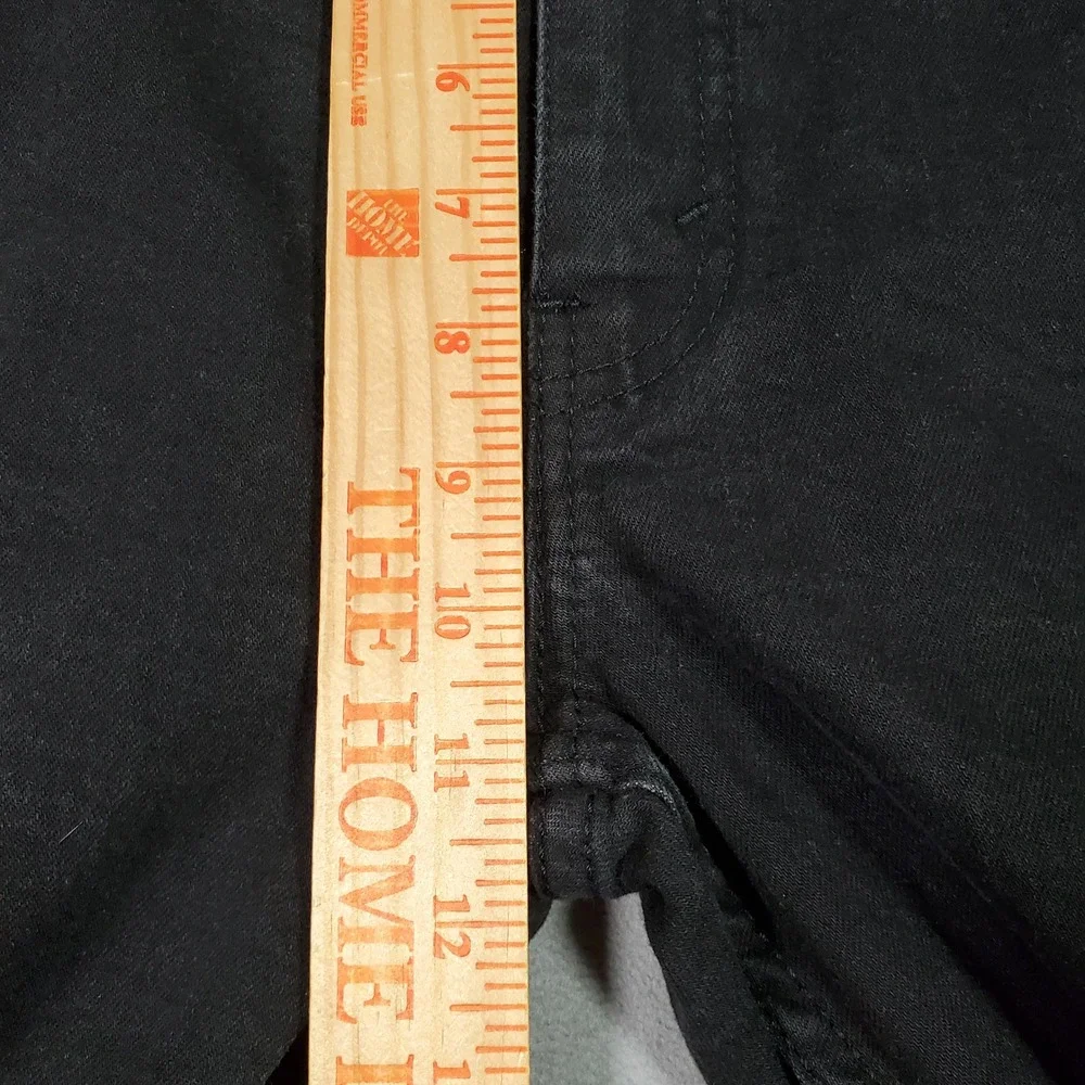 Levi's 514 Straight Fit Jeans Mens‎ 36x30 Black Denim Gorpcore Grunge Streetwear